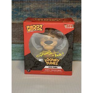 Funko Dorbz Looney Tunes Pete Puma John Kassir Signed Autographed With Proof